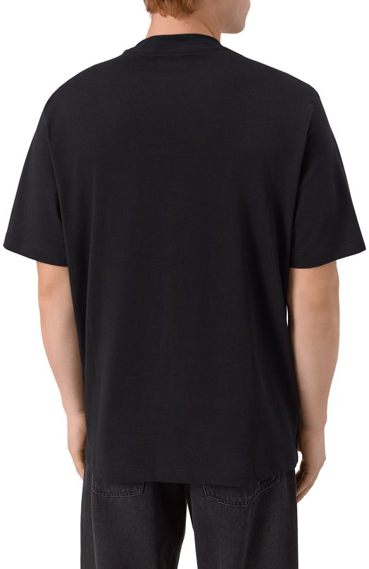 Хлопковая футболка Amiri AMJYTE1071 Чёрный  AMJYTE1071 Фото 4
