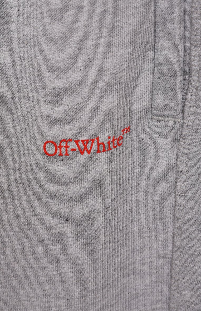 Хлопковые джоггеры OFF-WHITE, арт. 0BCH001S25FLE001/12+, фото 1