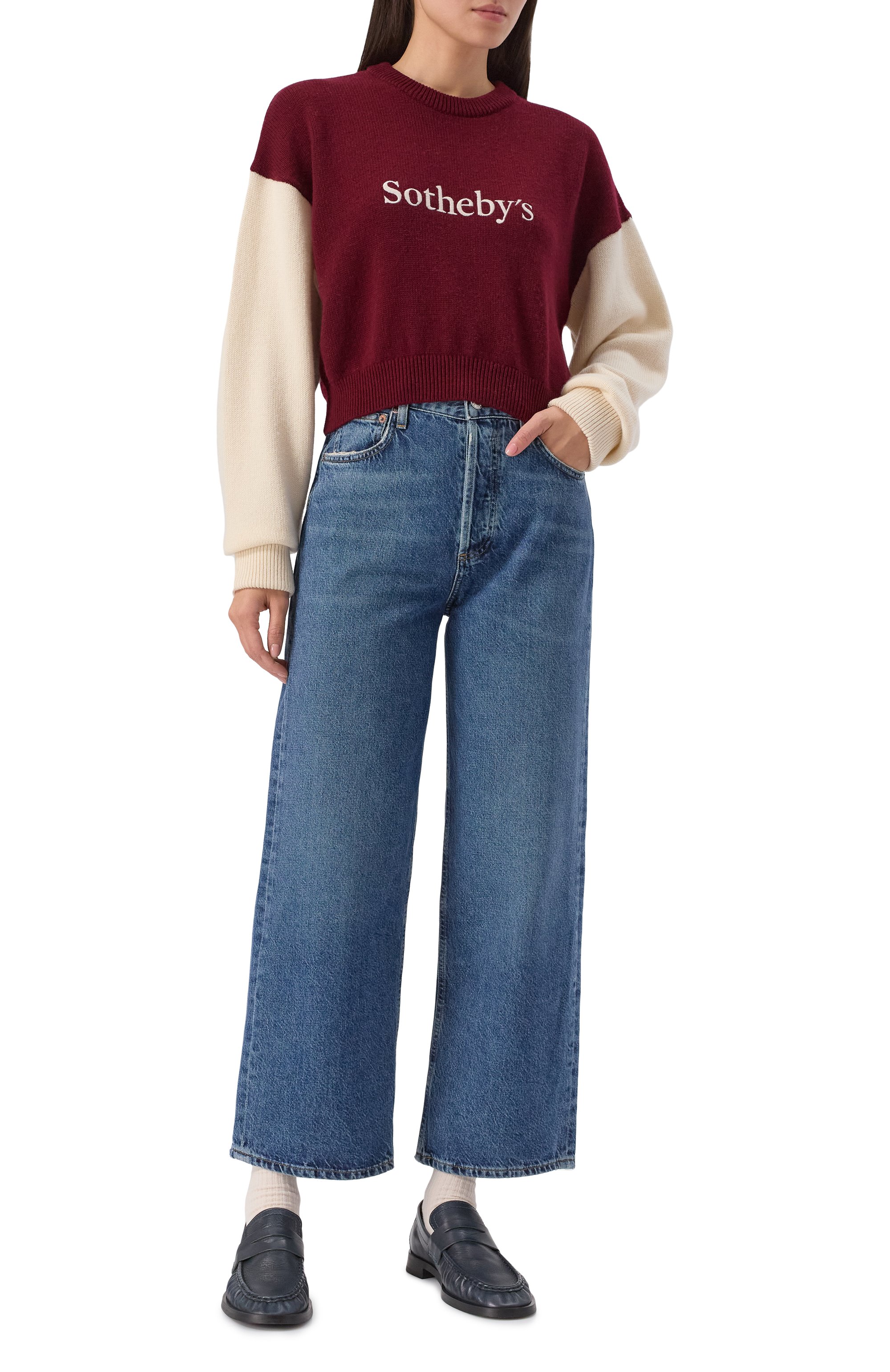 Кашемировый свитер frame x sotheby's FRAME DENIM, арт. WE25KSW045, фото 2