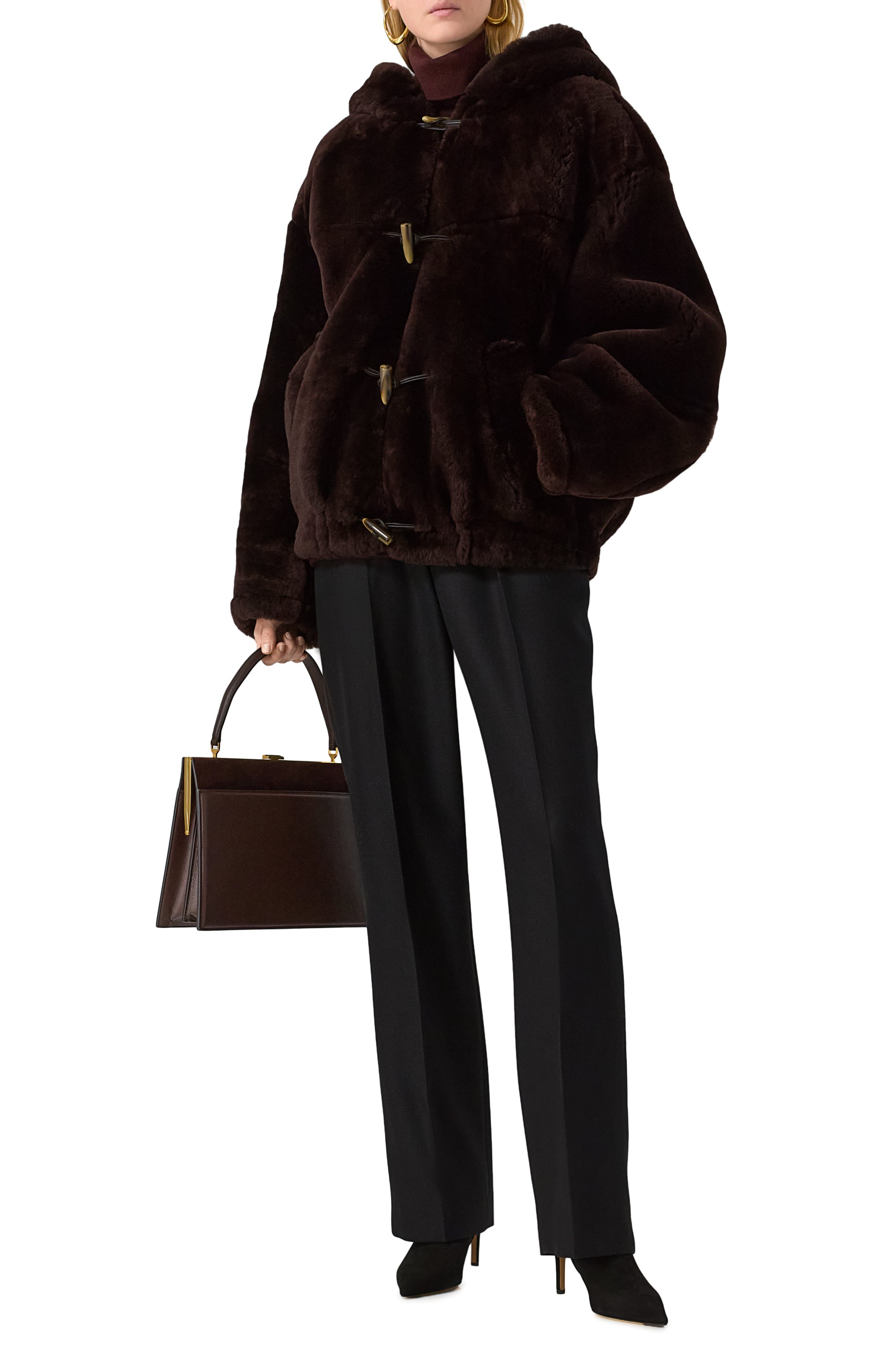 Шуба из овчины HALFBOY, арт. HFW241WLBB178, фото 2