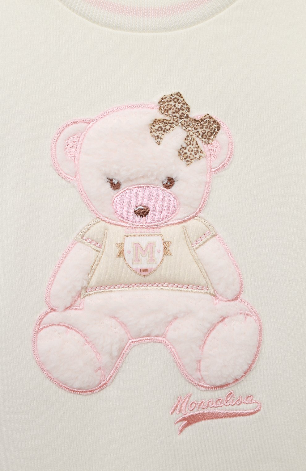 Хлопковое платье MONNALISA, арт. 390906, фото 3