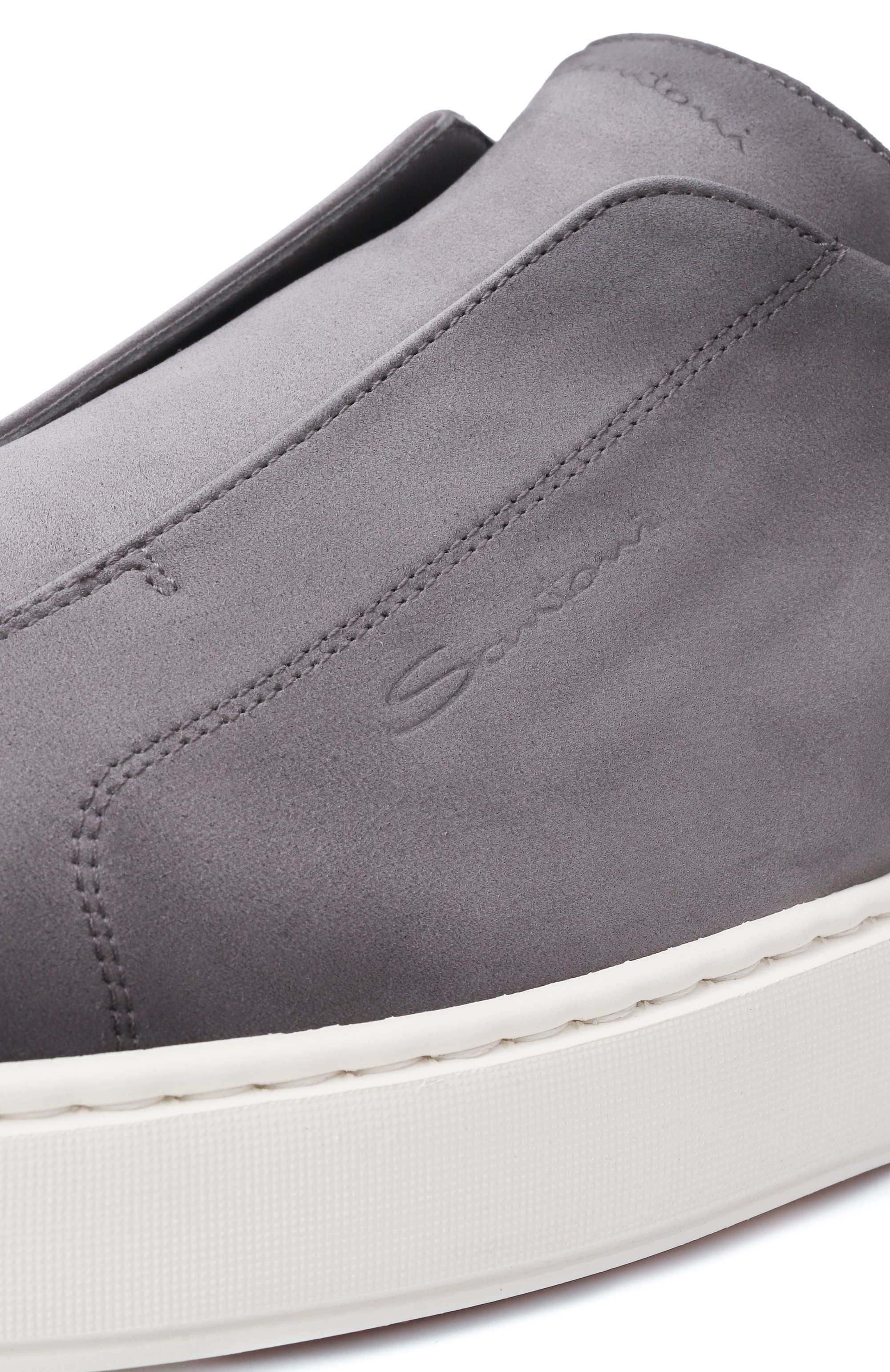 Замшевые кеды cleanic SANTONI, арт. MBCG21995BARTFEH, фото 7