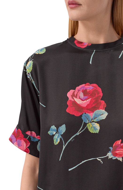 Топ из вискозы N21 G104/5286 Чёрный  G104/5286 Фото 5