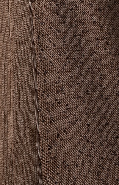 Платье из смеси льна и шелка BRUNELLO CUCINELLI, арт. M10554A92, фото 5