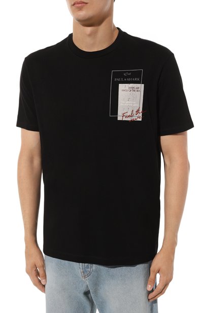 Хлопковая футболка PAUL&SHARK, арт. 14311654, фото 3