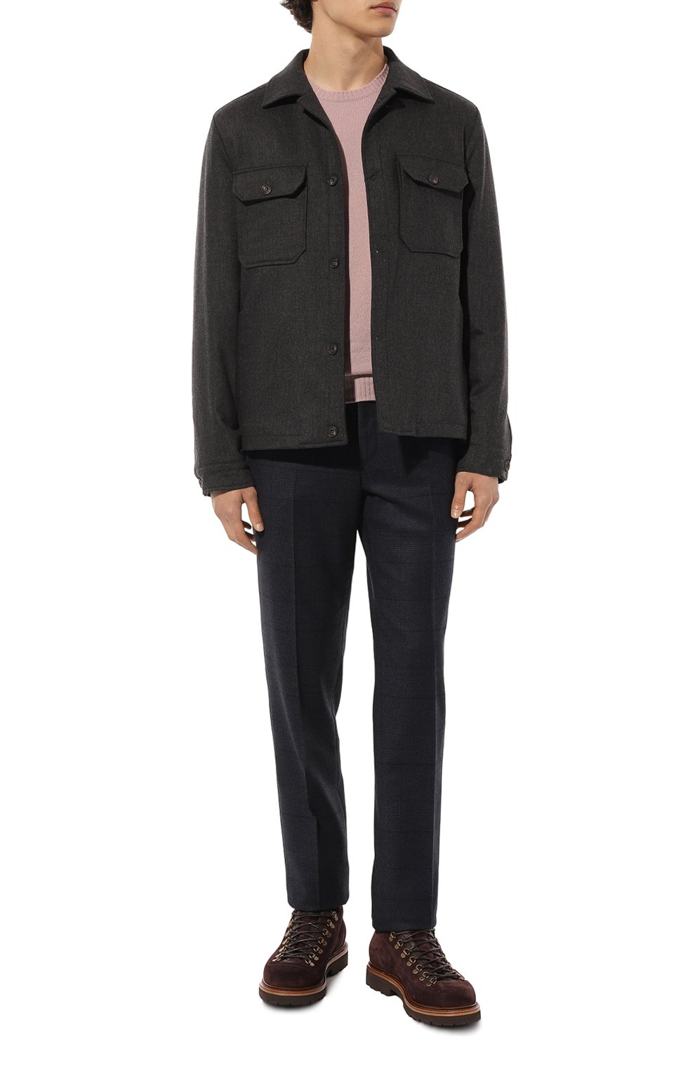 Замшевые хайкеры mountain BRUNELLO CUCINELLI, арт. MZUPEB2208, фото 2