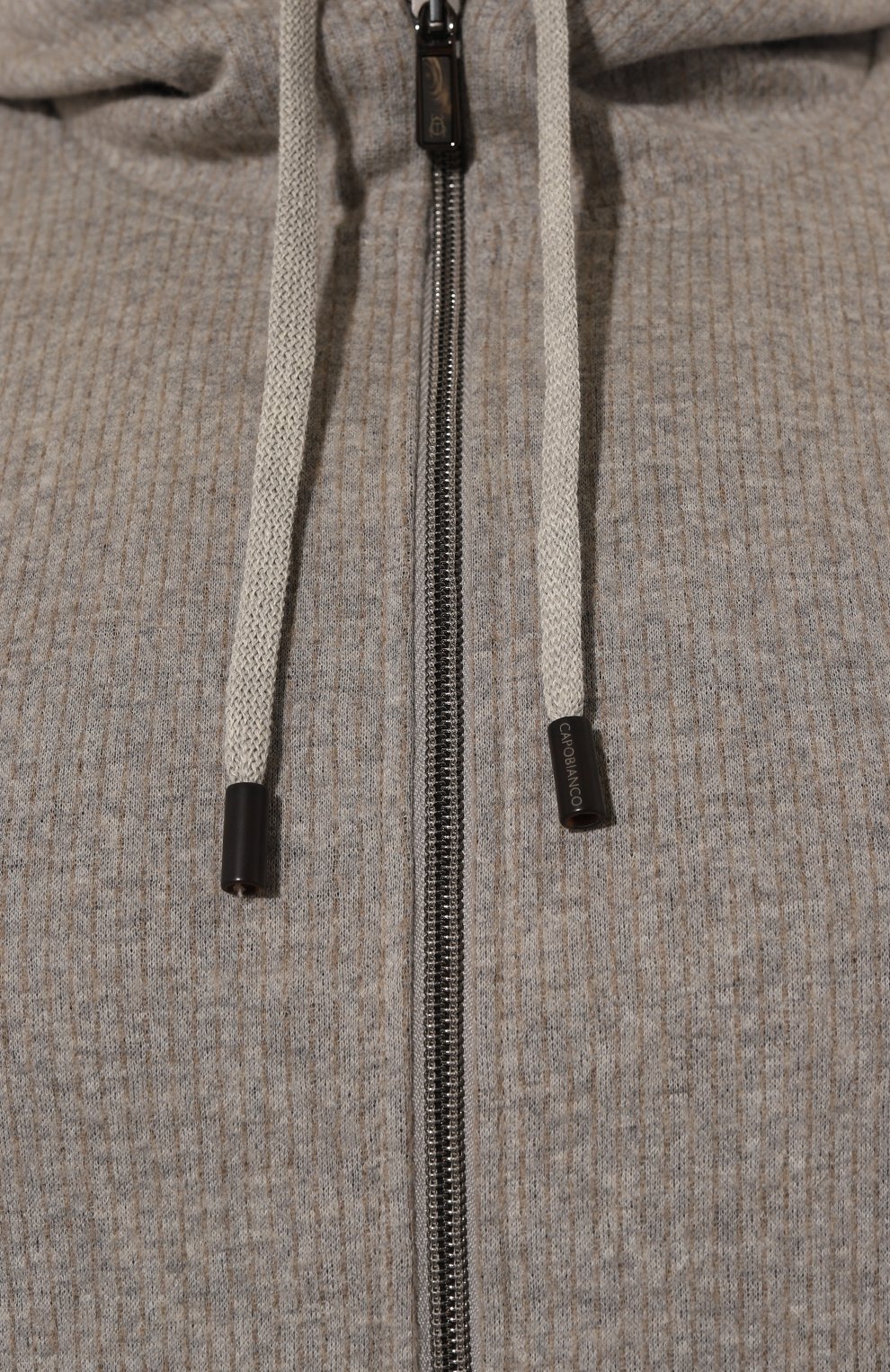 Толстовка из хлопка и шерсти CAPOBIANCO, арт. 17M405.GP00./58, фото 5