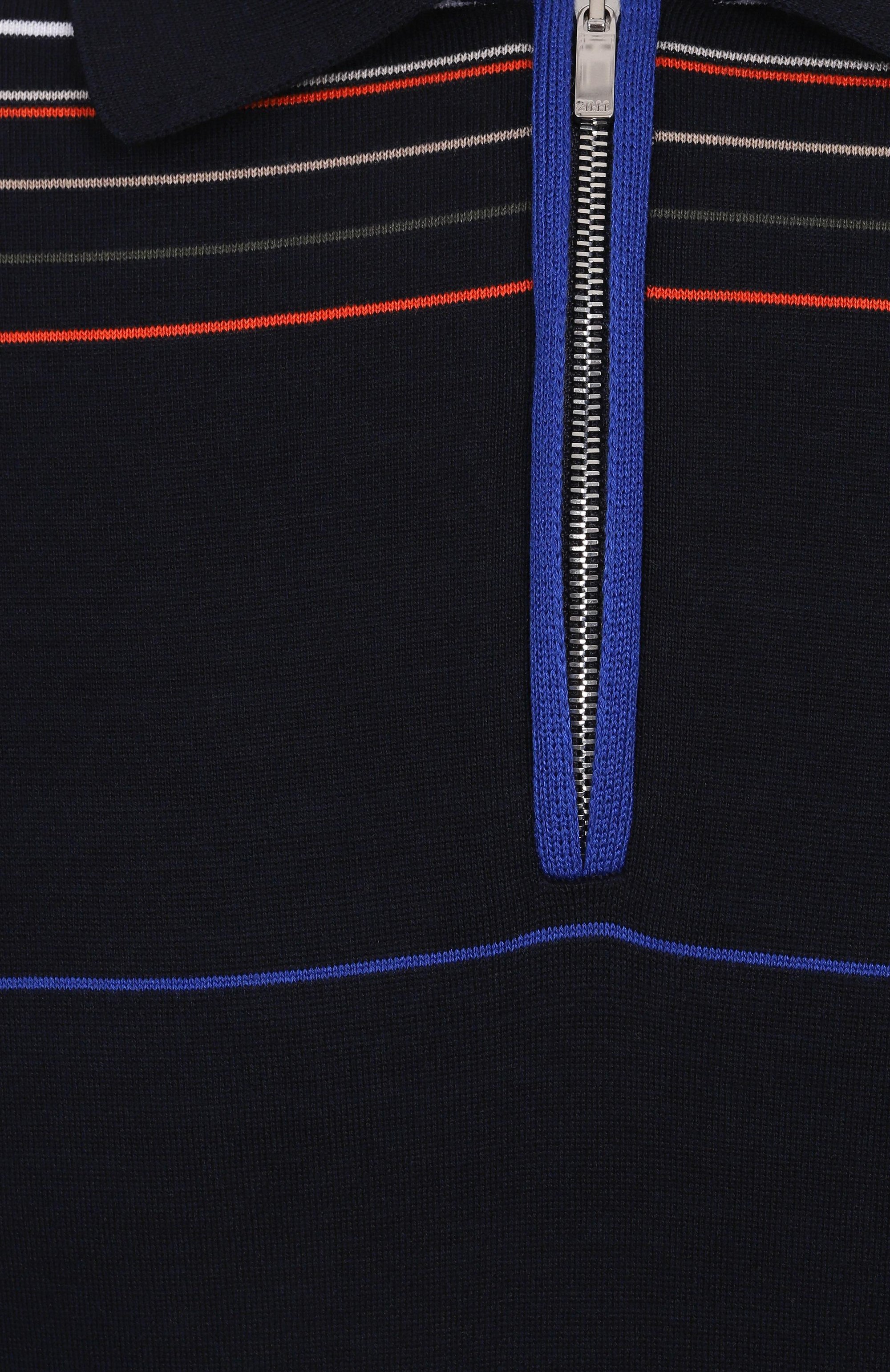 Поло из хлопка и шелка ZILLI, арт. KZP002M0142VMUL00/68, фото 6