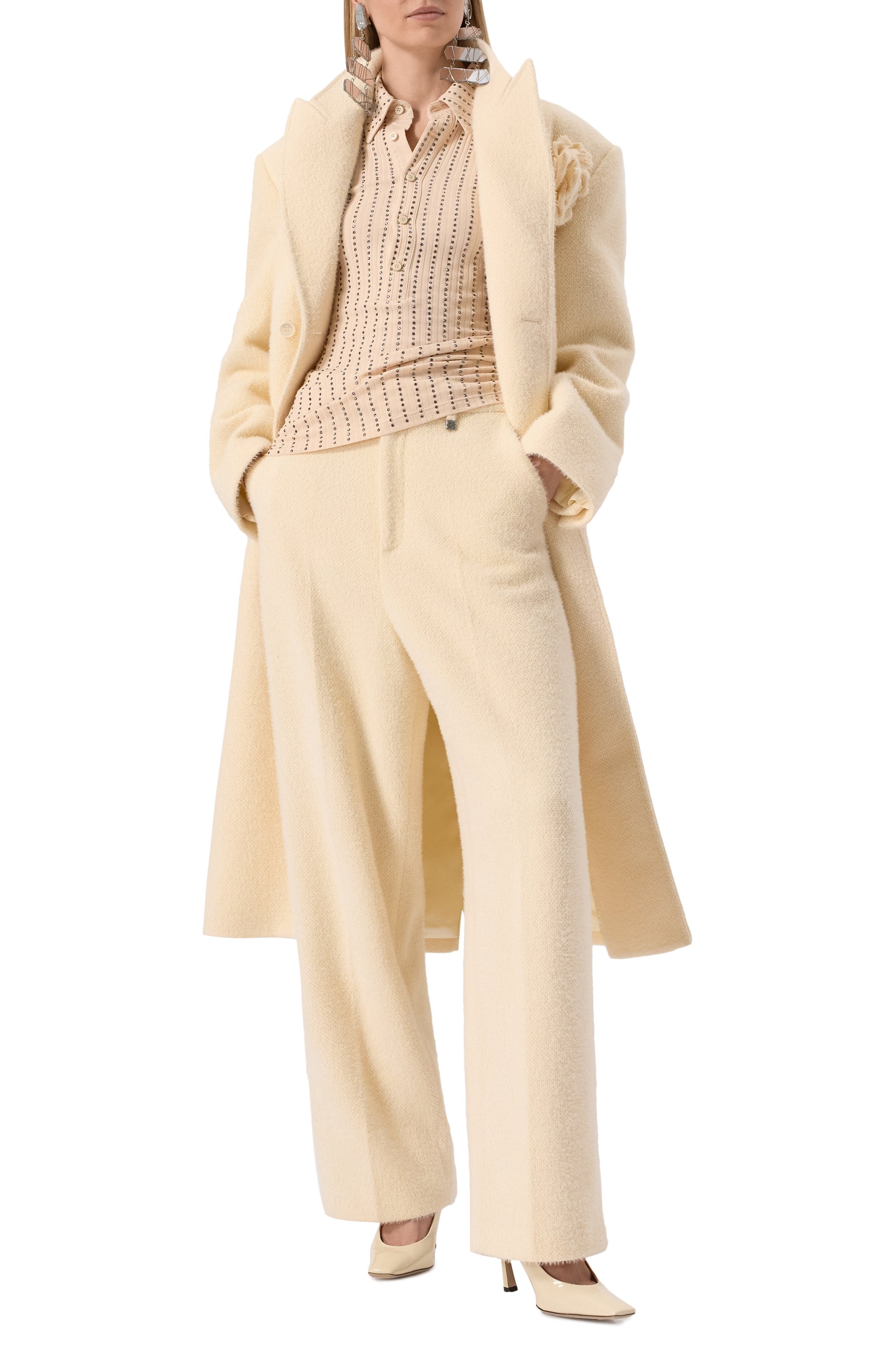 Хлопковое поло THE ATTICO, арт. 250WCT00351/JJJ051TR, фото 2