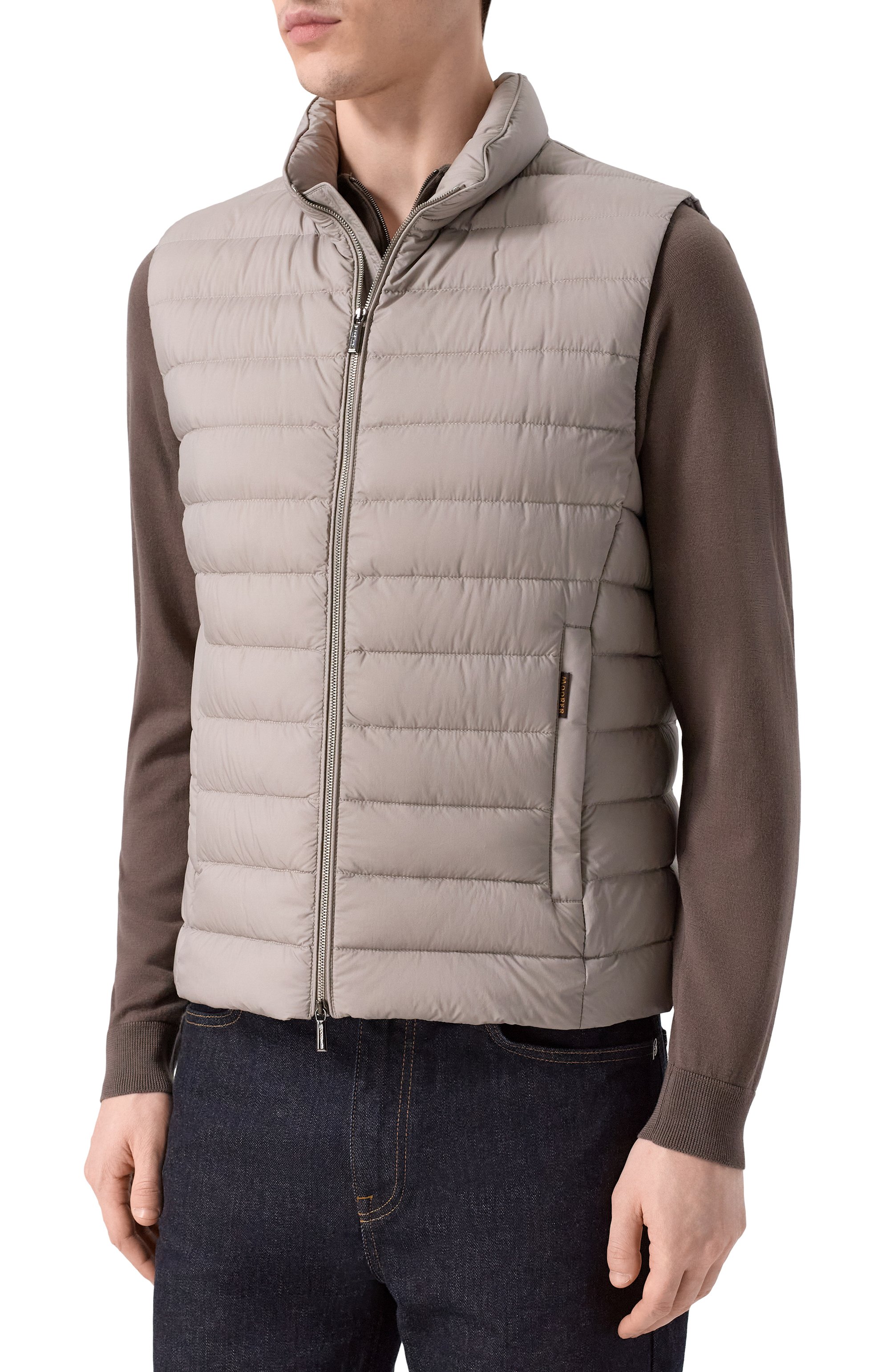 Пуховый жилет calaf-s3 MOORER, арт. CALAF/S3, фото 3