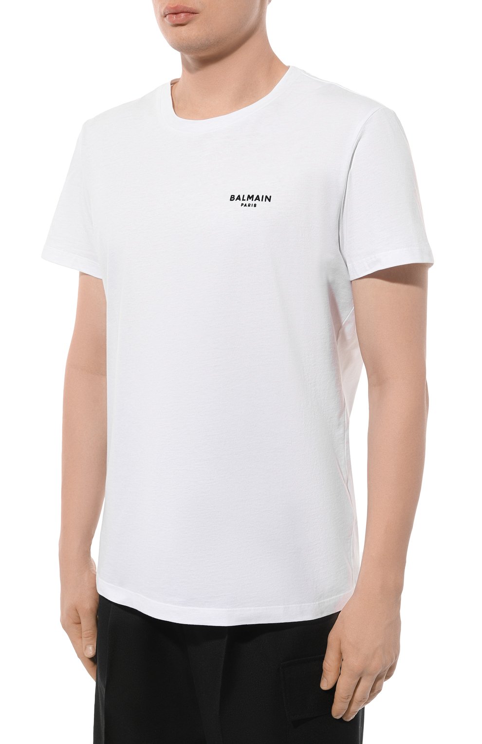 Хлопковая футболка BALMAIN, арт. CH1EF000/BB04, фото 3