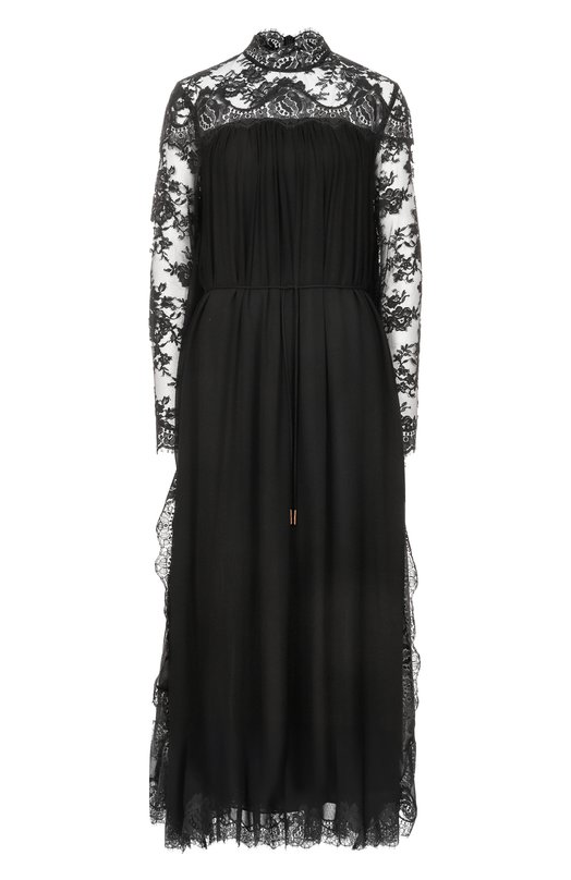 Платье из вискозы Zimmermann 5244DF251 Чёрный 5244DF251