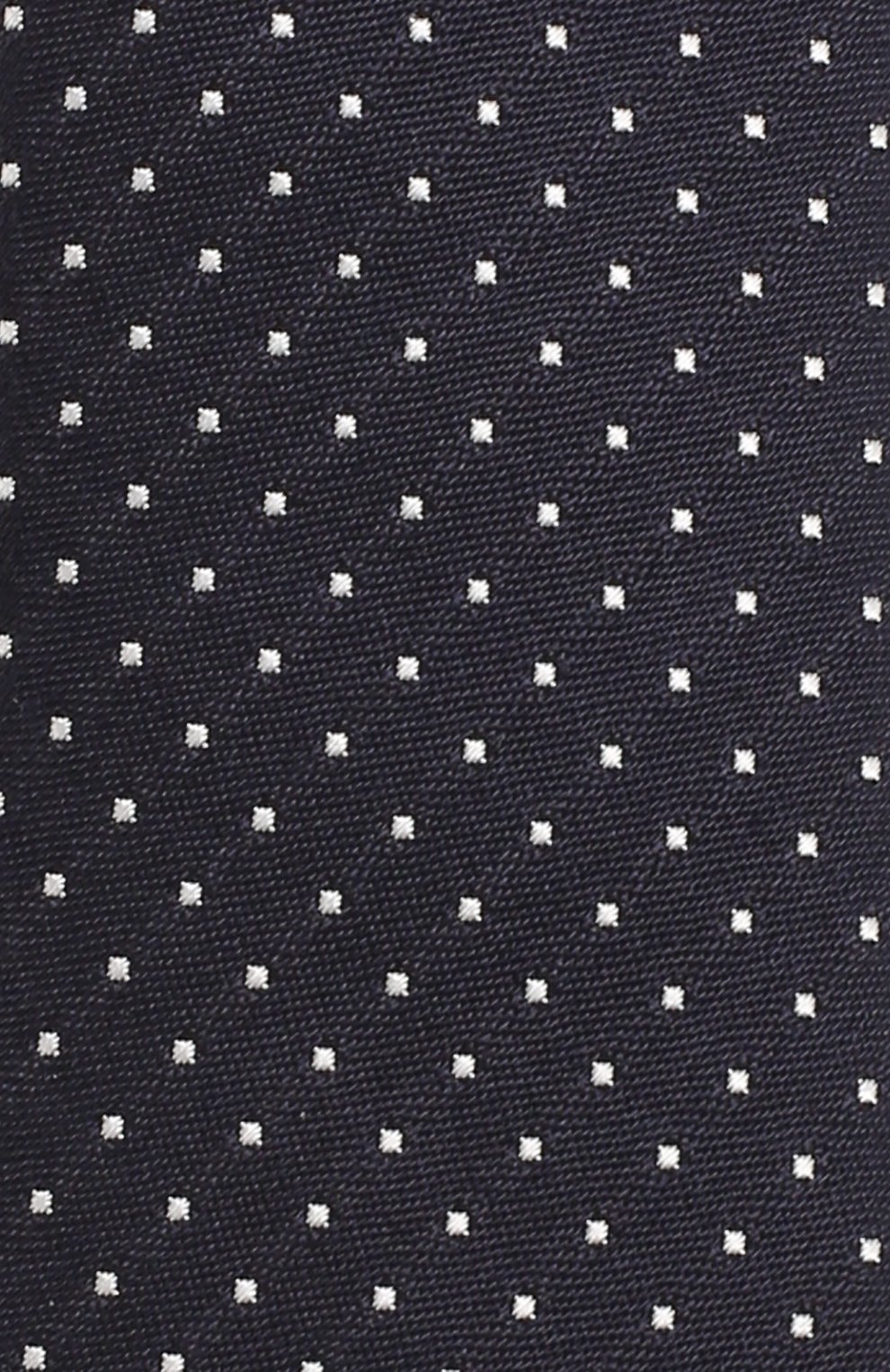 Шелковый галстук с узором DOLCE & GABBANA темно-синего цвета по цене 23450 руб., арт. GT142E/G0JEI, фото 3 Шелковый галстук с узором DOLCE & GABBANA, арт. GT142E/G0JEI, фото 3