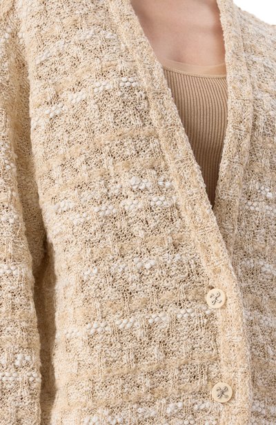 Кардиган из хлопка и вискозы AND THE BRAND, арт. S25-CG037-1004-102, фото 5