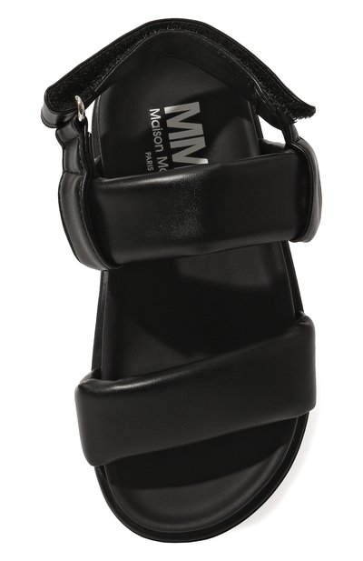 Сандалии MM6 черного цвета по цене 17200 руб., арт. 73386/20-27, фото 4 Сандалии MM6, арт. 73386/20-27, фото 4