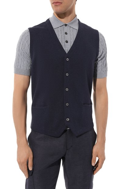 Хлопковый жилет GRAN SASSO, арт. 57171/20662, фото 3