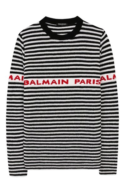 Шерстяной пуловер BALMAIN, арт. 6L9520/LA910/4-10, фото 1