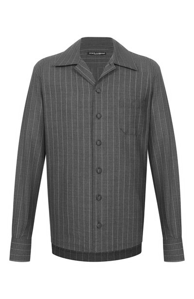 Мужская шерстяная рубашка DOLCE & GABBANA, арт. G5NU8Z/FR23B