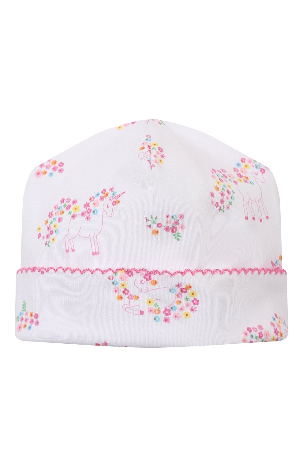 Хлопковая шапка KISSY KISSY розового цвета по цене 1500 руб., арт. KG506002N, фото 1 Хлопковая шапка KISSY KISSY, арт. KG506002N, фото 1