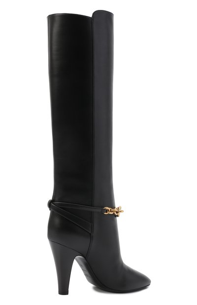 Кожаные сапоги le maillon 95 SAINT LAURENT, арт. 670254/2W700, фото 5