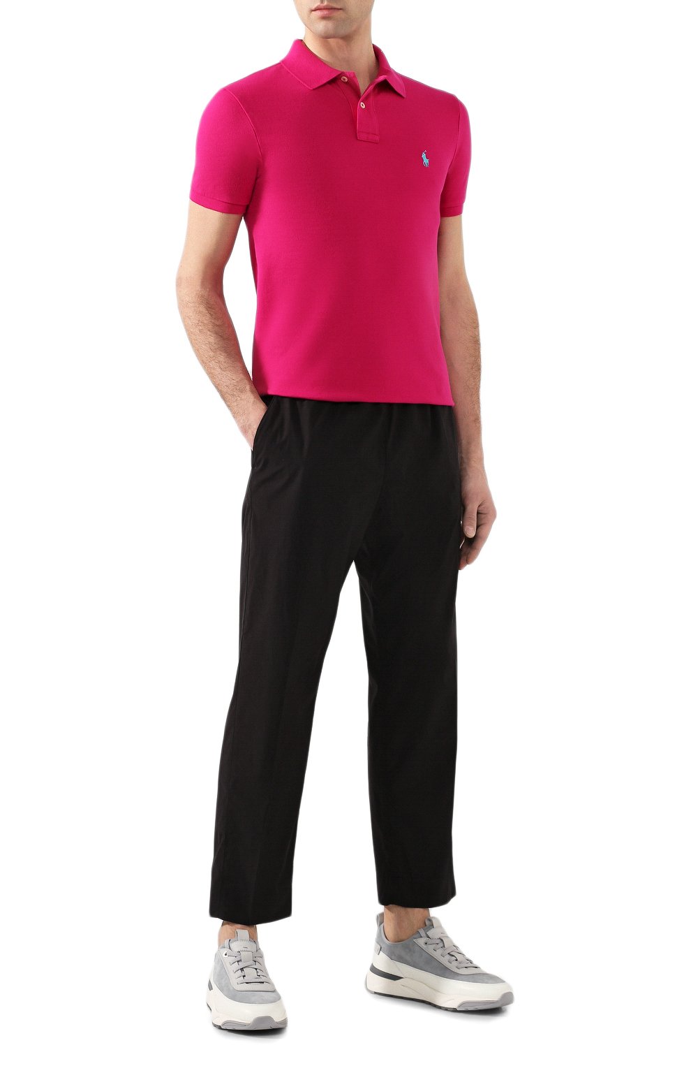 Хлопковое поло POLO RALPH LAUREN, арт. 710795080, фото 2