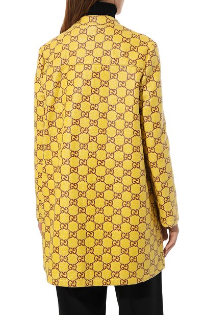 Пальто из хлопка и шерсти GUCCI, арт. 621368 ZAEFT, фото 4