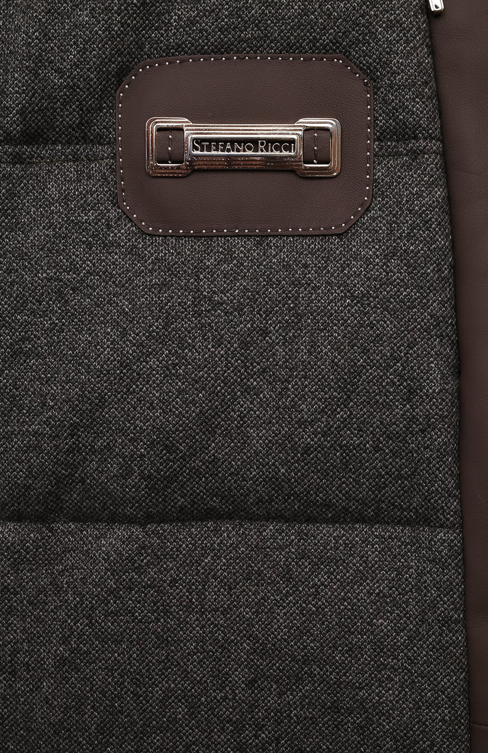 Кожаный пуховик с отделкой из лисицы STEFANO RICCI, арт. M7J2300080/NABIDR, фото 6