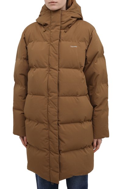 Пуховик HOLZWEILER коричневого цвета по цене 82700 руб., арт. 12758/L0EN D0WN JACKET, фото 3 Пуховик HOLZWEILER, арт. 12758/L0EN D0WN JACKET, фото 3
