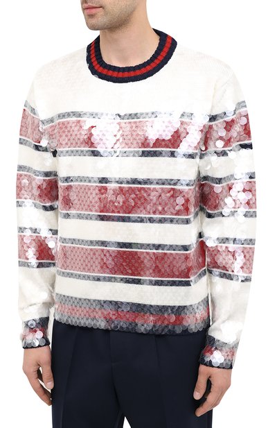 Шерстяной свитер LANVIN, арт. RM-P00201-MV08-H20, фото 4