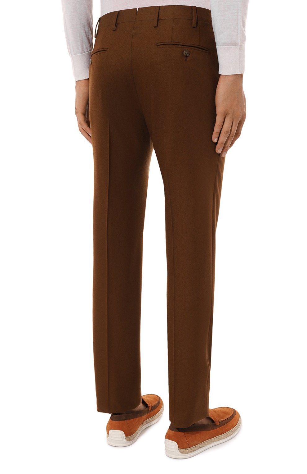 Шерстяные брюки CORNELIANI, арт. 945B01-9418110, фото 4