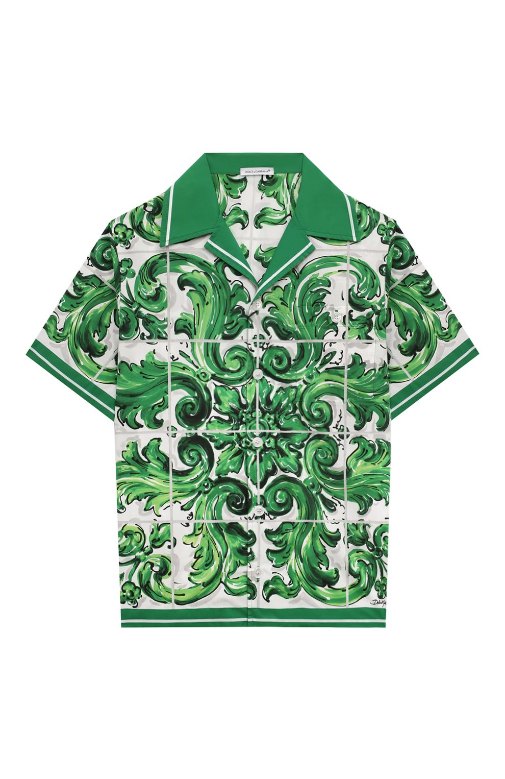 Хлопковая рубашка DOLCE & GABBANA, арт. L44S10/FI5J0, фото 1