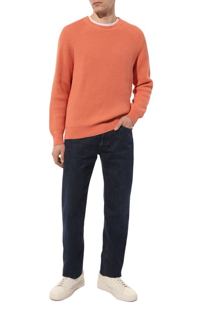 Хлопковый свитер BRUNELLO CUCINELLI, арт. M2W706000, фото 2