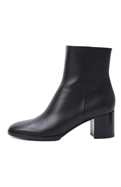 Кожаные ботильоны santiago 60 GIANVITO ROSSI черного цвета по цене 183500 руб., арт. G72804.60CU0.VGINER0, фото 4 Кожаные ботильоны santiago 60 GIANVITO ROSSI, арт. G72804.60CU0.VGINER0, фото 4