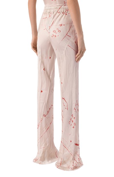 Атласные брюки RICK OWENS, арт. RP01F6304/KP1, фото 4