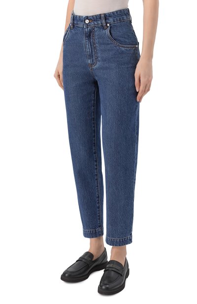 Джинсы KITON синего цвета по цене 153000 руб., арт. DJ56103K0926H, фото 3 Джинсы KITON, арт. DJ56103K0926H, фото 3