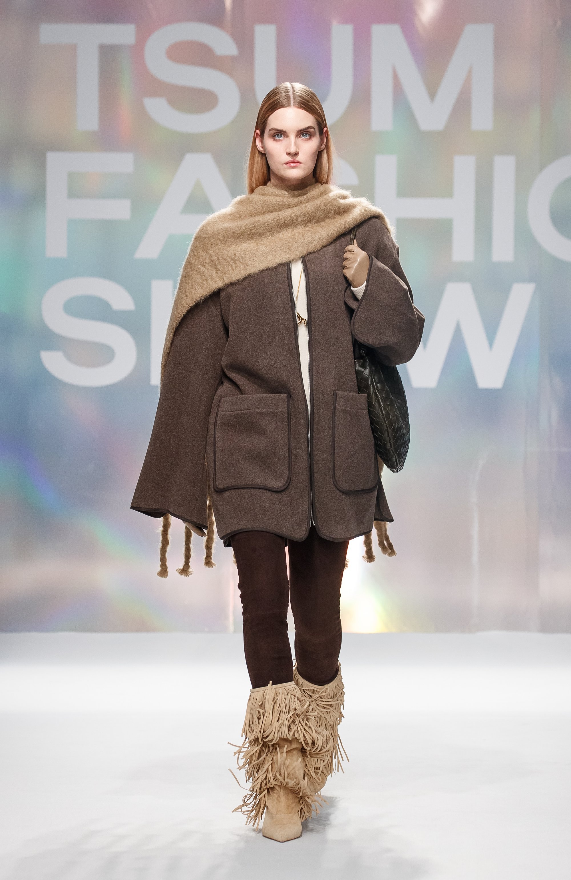 Шерстяной шарф JIL SANDER, арт. J40TE0118/J40041, фото 6