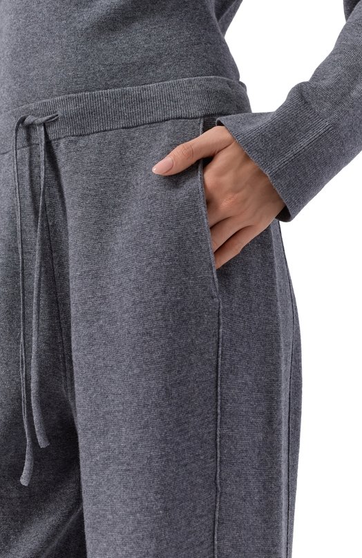 Брюки из шерсти и хлопка 12 STOREEZ 136265 Серый  136265 Фото 5