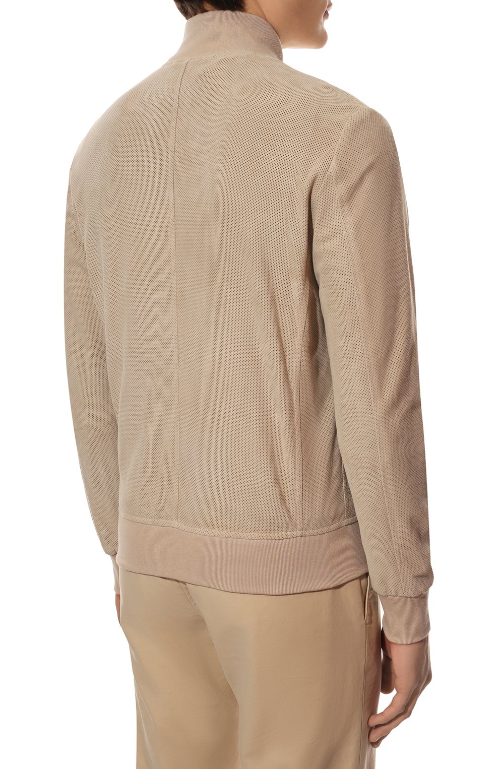 Замшевый бомбер ELEVENTY PLATINUM, арт. E75GBTE11 PEL0E014, фото 4