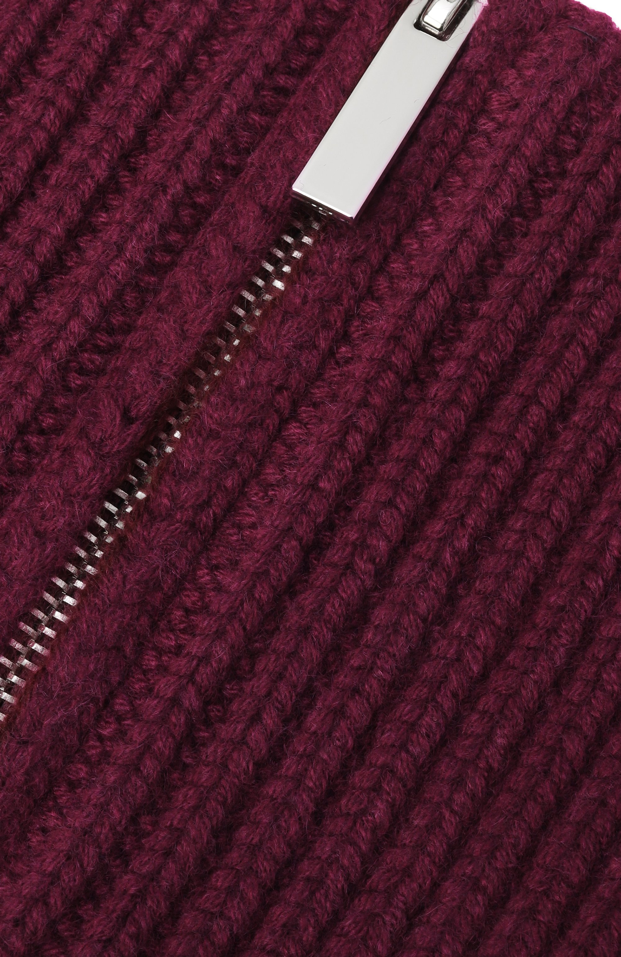 Кашемировый воротник SASUPHI бордового цвета по цене 42200 руб., арт. W25950M/WS, фото 4 Кашемировый воротник SASUPHI, арт. W25950M/WS, фото 4