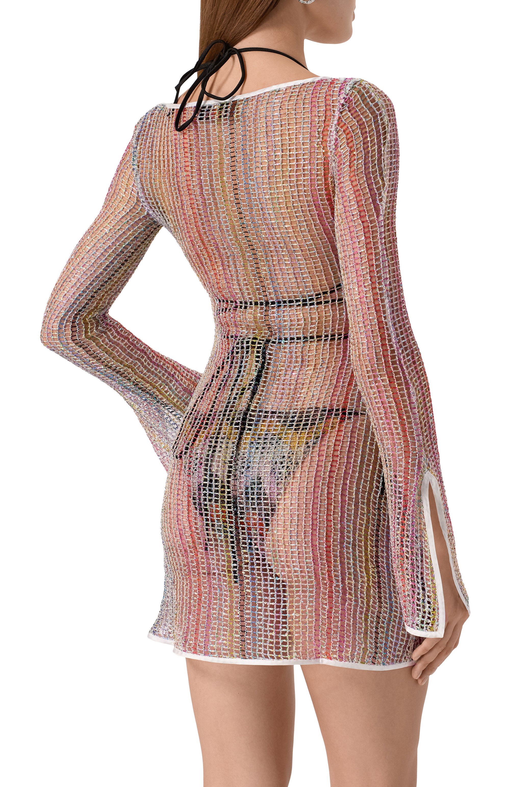 Платье с отделкой пайетками MISSONI, арт. MS25SQ2B/BV00HD, фото 4