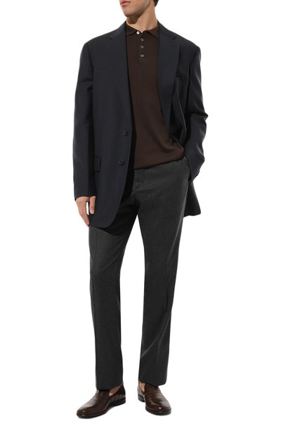 Шерстяные брюки ZILLI, арт. M0Q-40-38N--46438/0001, фото 2