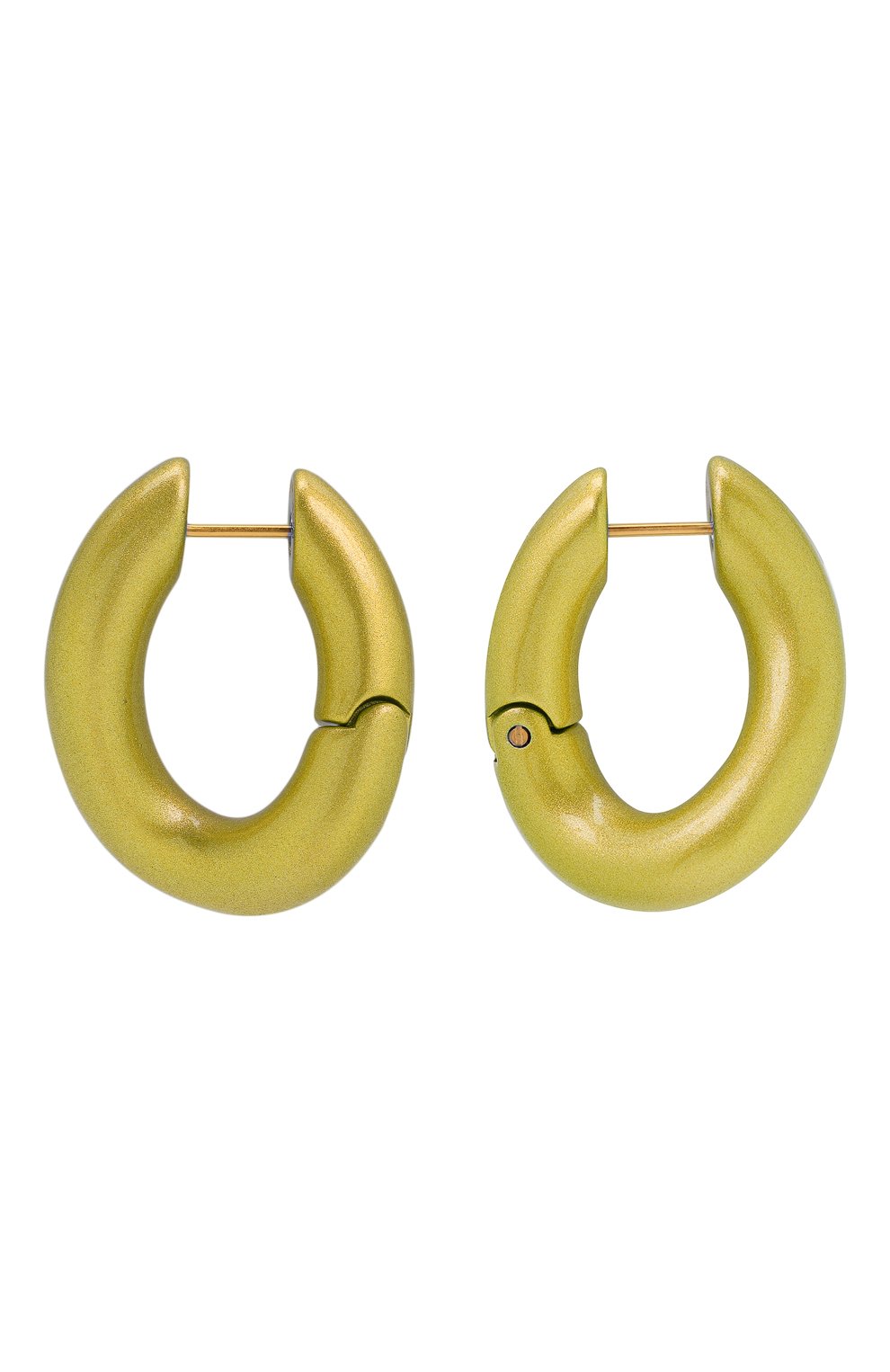 Серьги loop BALENCIAGA желтого цвета по цене 47900 руб., арт. 542508/TZ16V, фото 1 Серьги loop BALENCIAGA, арт. 542508/TZ16V, фото 1