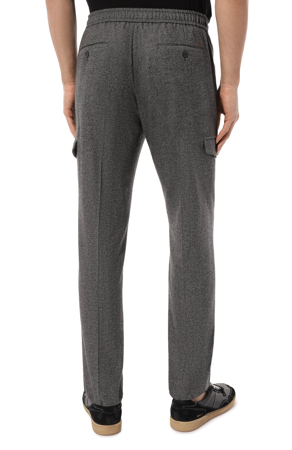 Шерстяные брюки-карго STEFANO RICCI, арт. M1T3300160/W0002I, фото 4