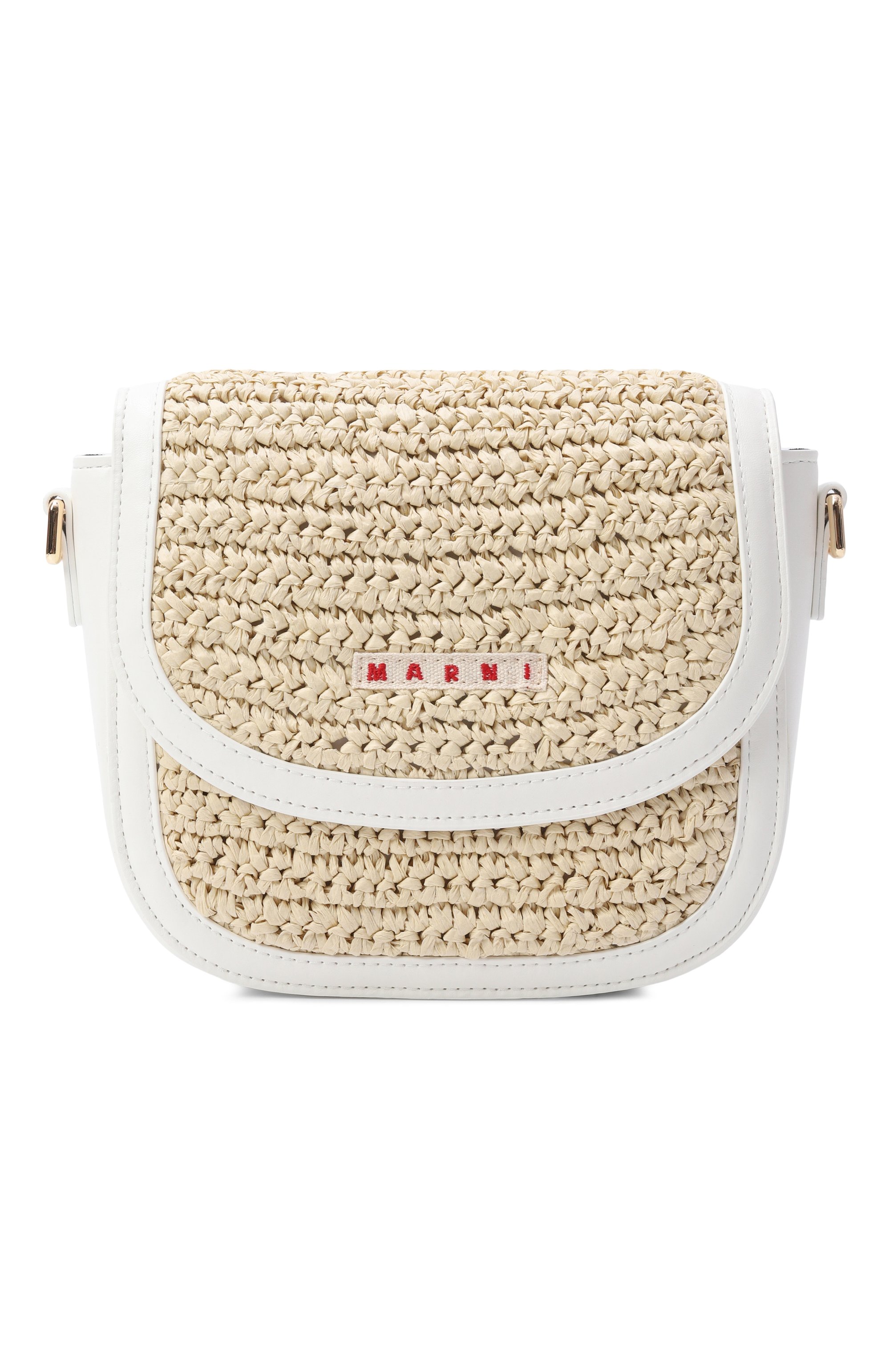 Сумка MARNI белого цвета по цене 29950 руб., арт. M01828/M00WR, фото 1 Сумка MARNI, арт. M01828/M00WR, фото 1