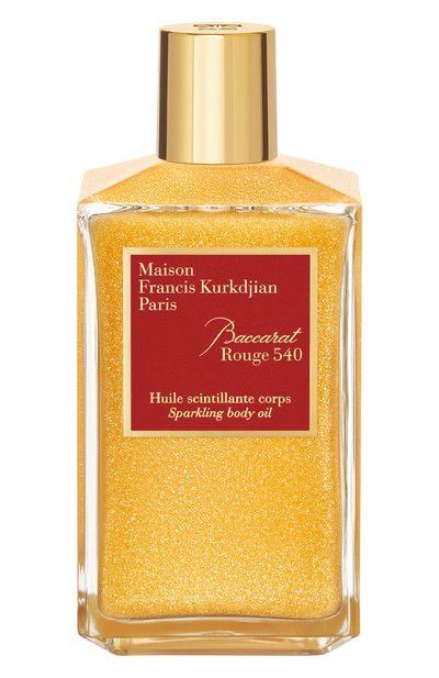 Женского мерцающее масло для тела baccarat rouge 540 (200ml) MAISON FRANCIS KURKDJIAN, арт. RA971261