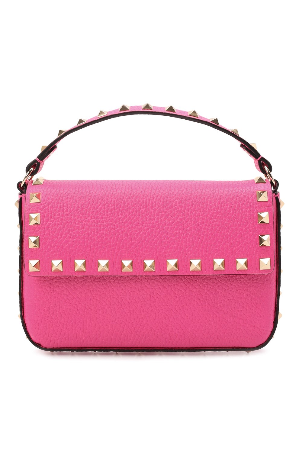 Сумка rockstud VALENTINO розового цвета по цене 117500 руб., арт. XW2P0W07/VSH, фото 1 Сумка rockstud VALENTINO, арт. XW2P0W07/VSH, фото 1