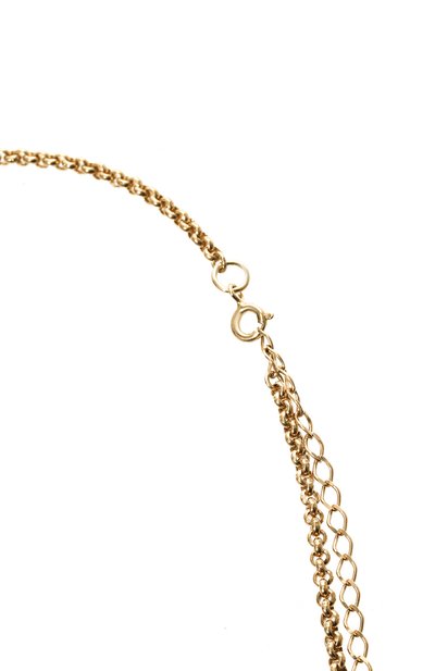 Подвеска на цепочке SECRETS JEWELRY золотого цвета по цене 35710 руб., арт. ЦЦОП00720, фото 4 Подвеска на цепочке SECRETS JEWELRY, арт. ЦЦОП00720, фото 4