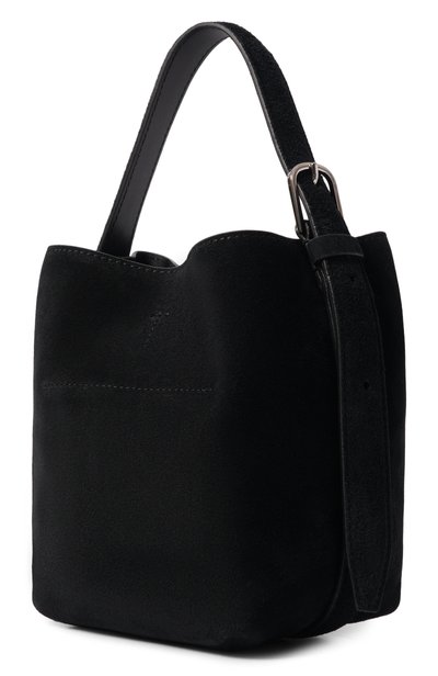 Сумка-тоут belted small TOTEME черного цвета по цене 108500 руб., арт. 264-WAL0139-LE0004, фото 4 Сумка-тоут belted small TOTEME, арт. 264-WAL0139-LE0004, фото 4