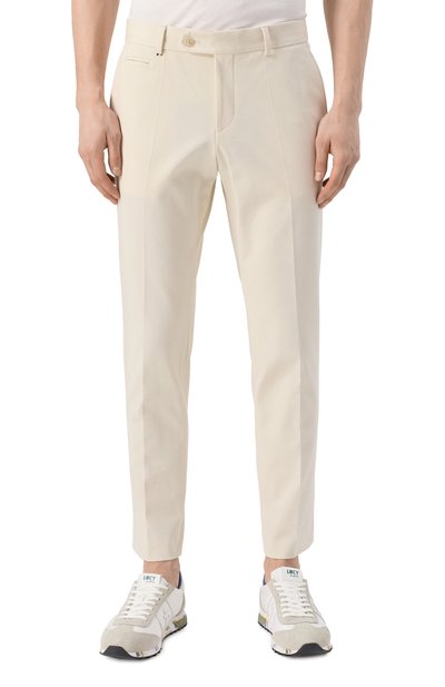Брюки BOSS кремового цвета по цене 26950 руб., арт. 50537262, фото 3 Брюки BOSS, арт. 50537262, фото 3