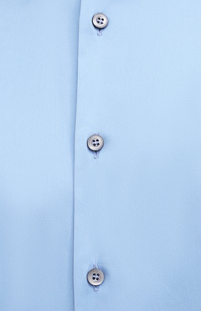 Хлопковая рубашка PRADA, арт. UCN122-F62-F0076, фото 5